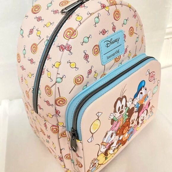 LOUNGEFLY  DISNEY Mickey Mouse & Friends Babies Mini Backpack - Picture 5 of 13